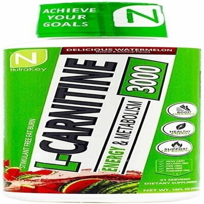 l carnitine 1500 nutrakey NutraBio L-Carnitine Green Apple NutraBio L Nutrakey Carnitine 3000