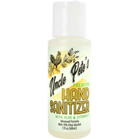 Uncle Pete's Hand Sanitizer 2oz