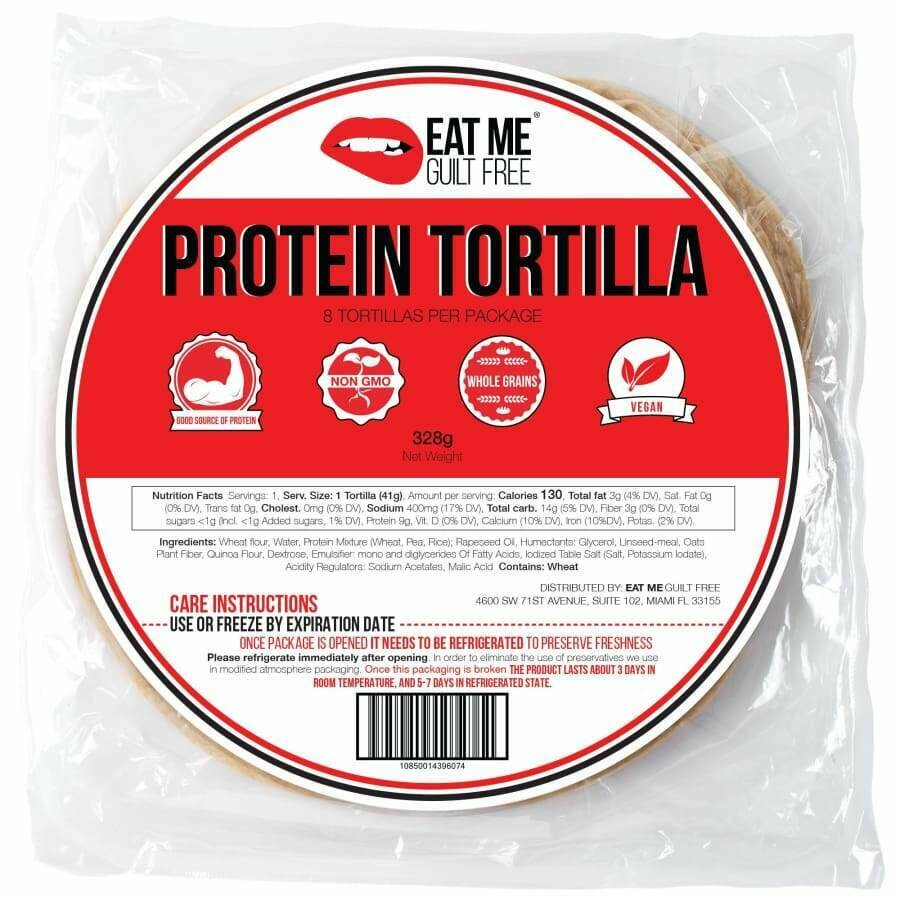Eat Me Guilt Free Tortilla