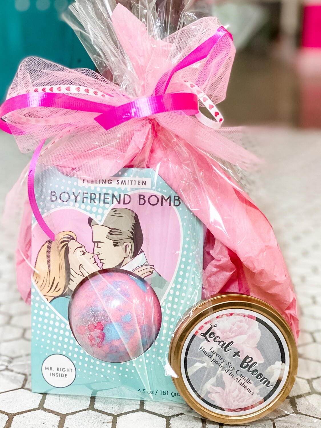Boyfriend Bath Bomb Gift Bag