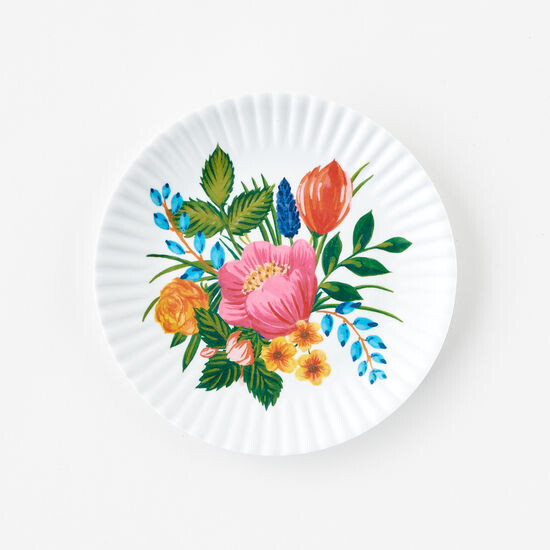 Floral Melamine 6 inch plates