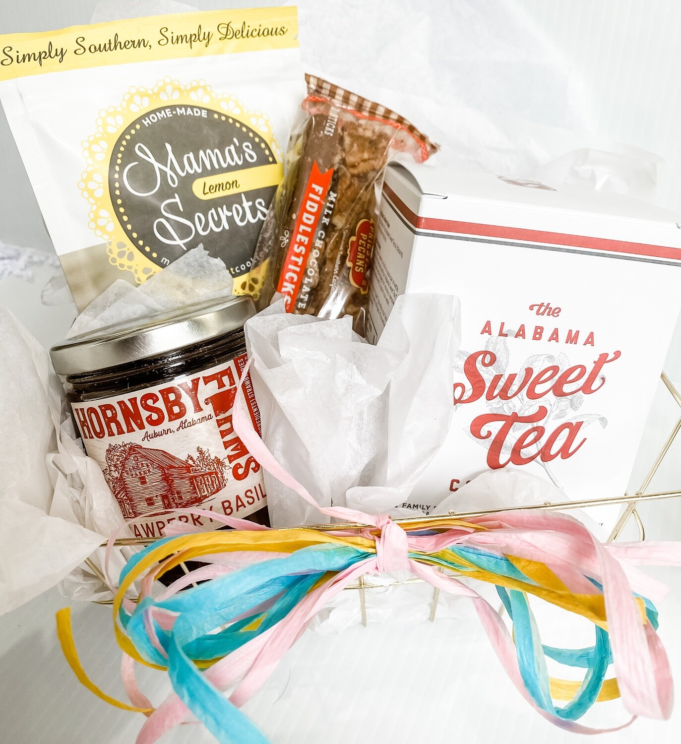 Local Tea & Sweets - Basket - Pick Up Only