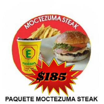 Moctezuma Steak en combo o sola