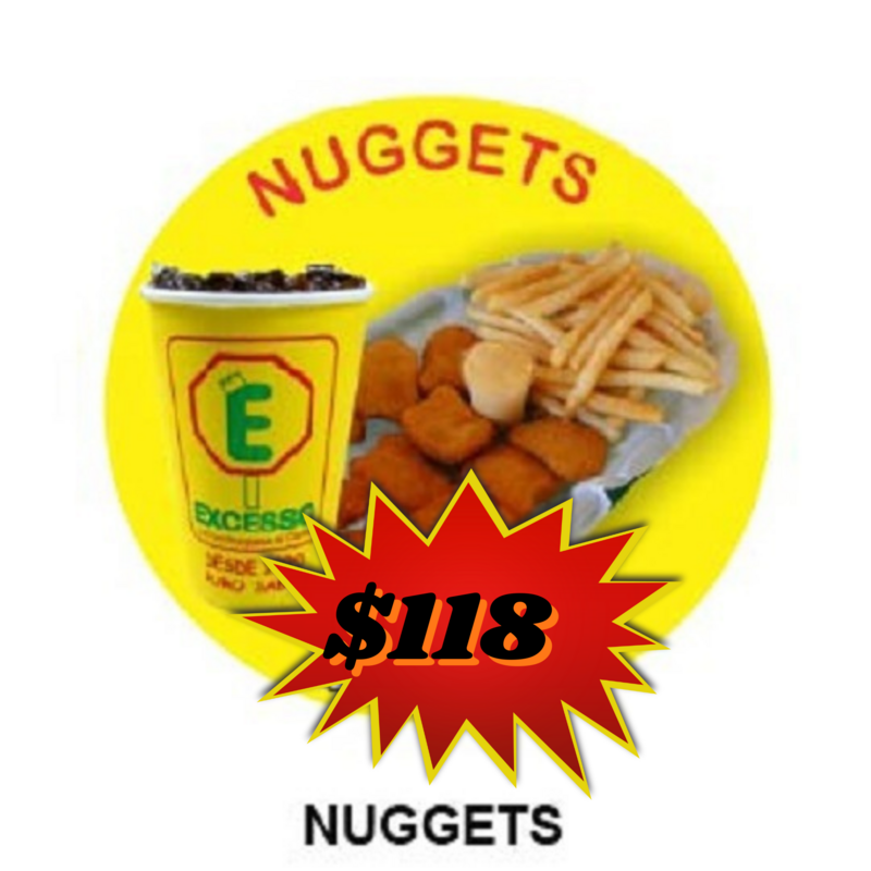 Nuggets en combo o solos