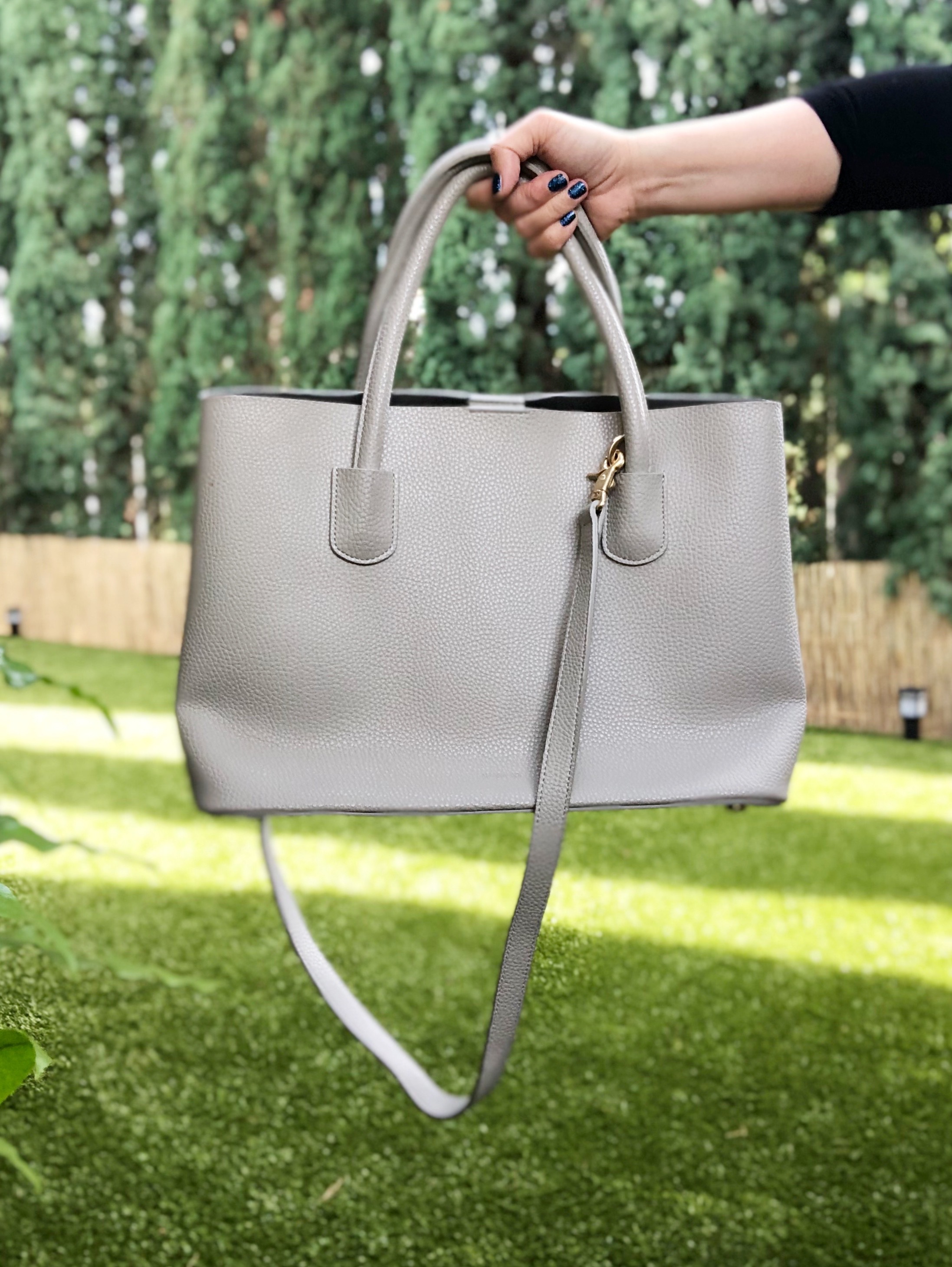 Cher Tote in Light Grey | Angela Roi | Ethica by Angela · Roi