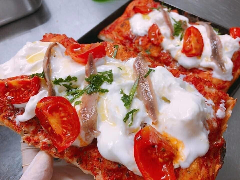Acciughe e Stracciatella