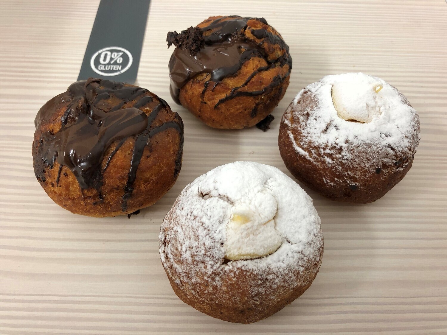 BOMBA DE CREMA Y CHOCOLATE (2U)