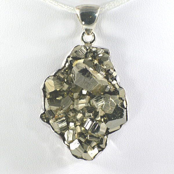 Pyrite Cluster Pendant