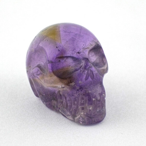Ametrine Skull