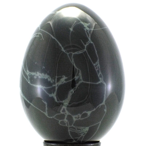 Spiderweb Obsidian Egg