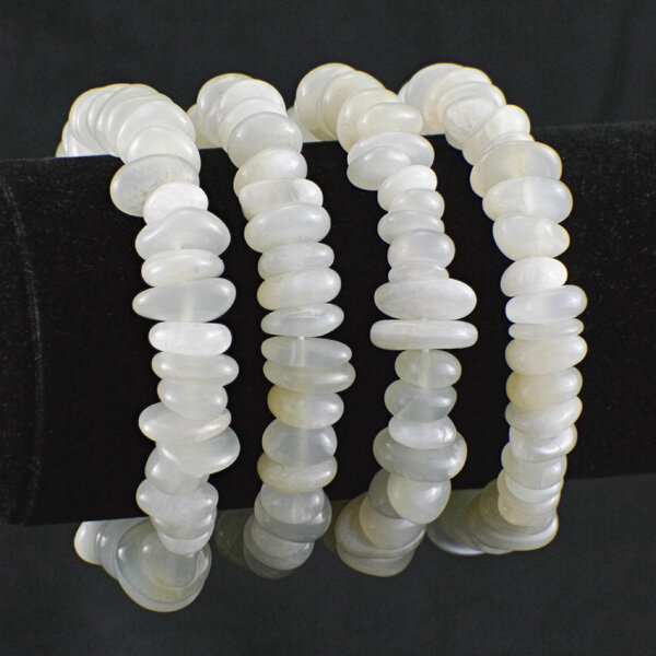 White Moonstone Bracelet