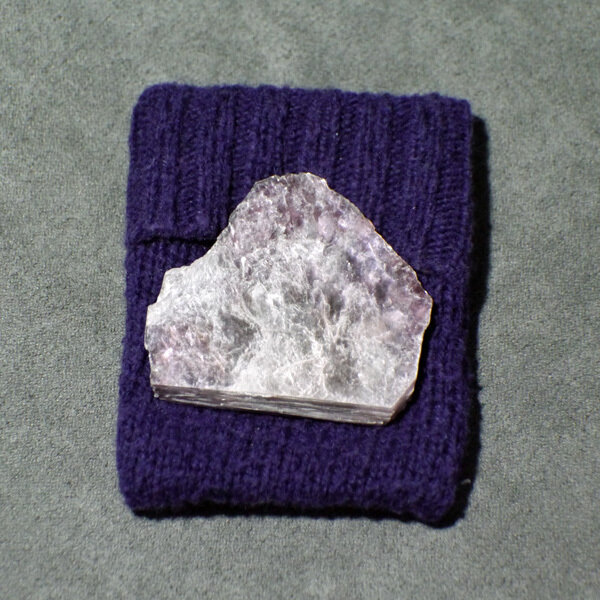 Lepidolite with Small Courier