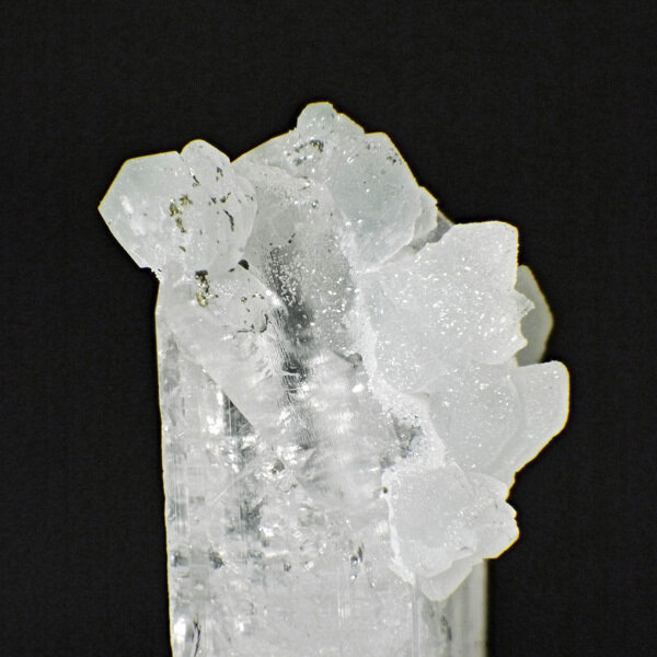 Calcite Cluster on Danburite with Gemstone Courier