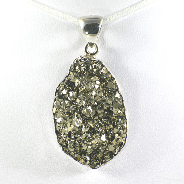 Pyrite Cluster Pendant