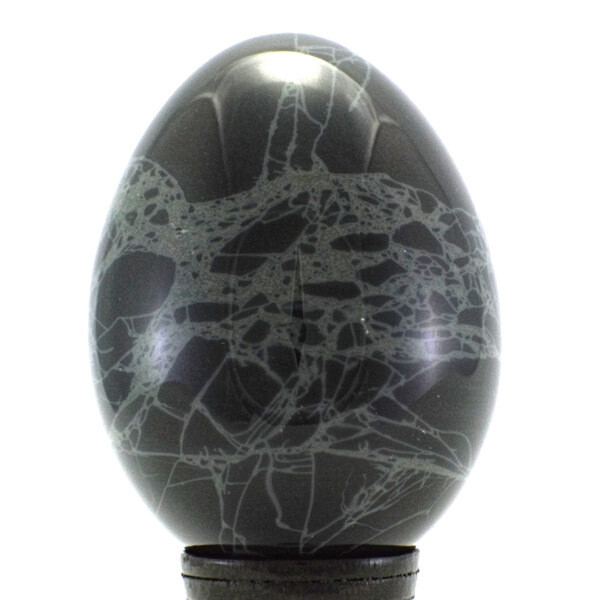 Spiderweb Obsidian Egg