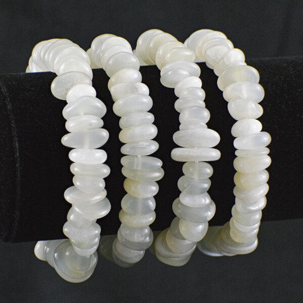 White Moonstone Bracelet