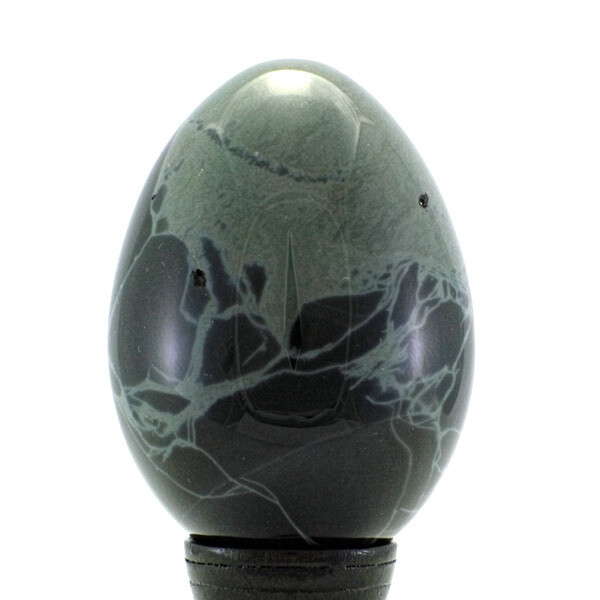 Spiderweb Obsidian Egg
