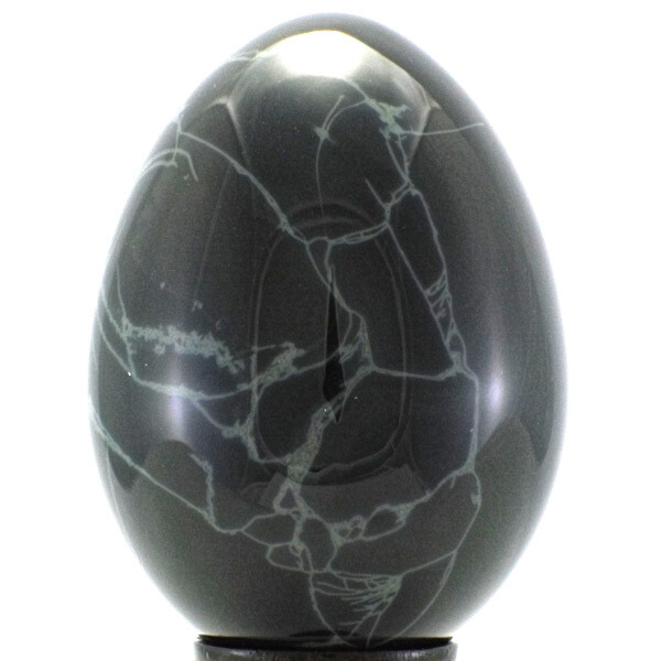 Spiderweb Obsidian Egg