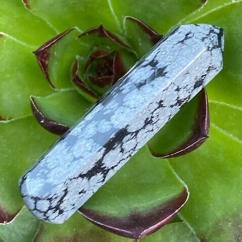 Snowflake Obsidian Energy Wand