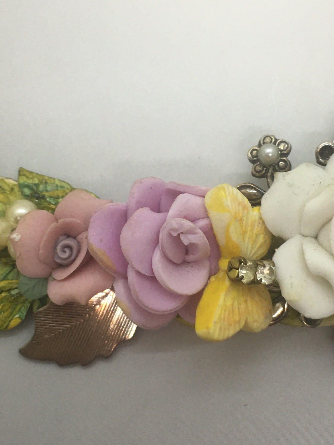 Spring Garden Bib Necklace