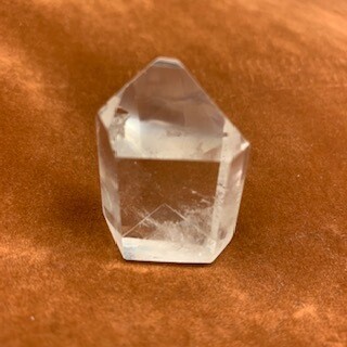 Clear Quartz Phantom Channeling Crystal