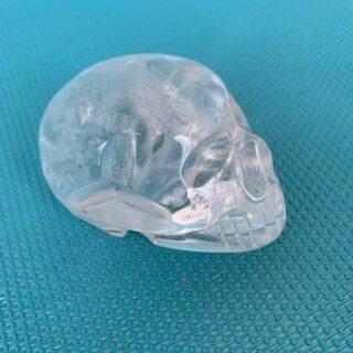 Clear Quartz Skull