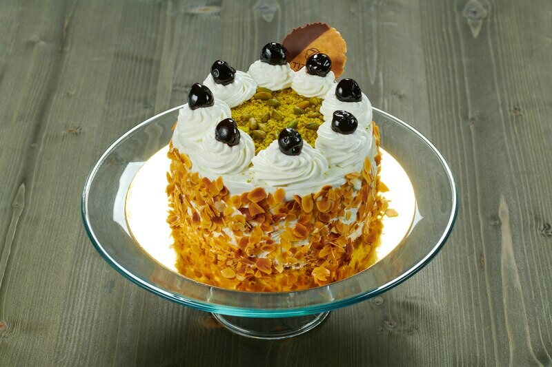 TORTA PISTACCHIO AMARENA