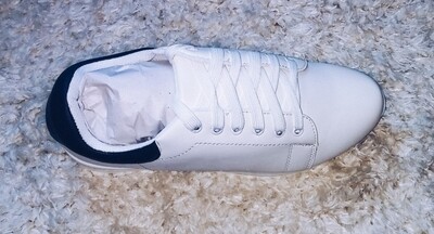 White Glaze platform sneakers
