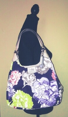 Floral Coach shoulder bag