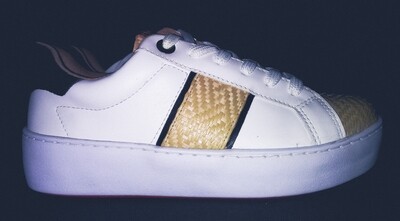 Cream Amaranth sneakers