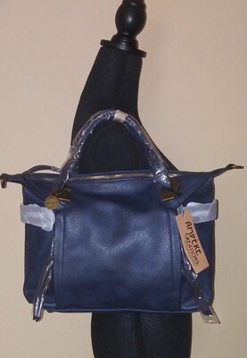 Vegan leather satchel