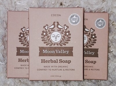Cocoa herbal soap