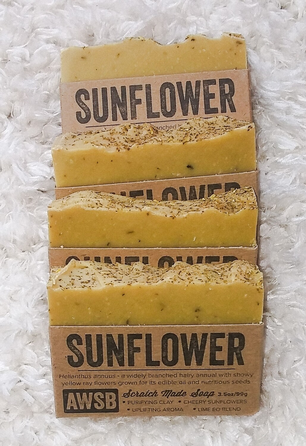 Sunflower soap