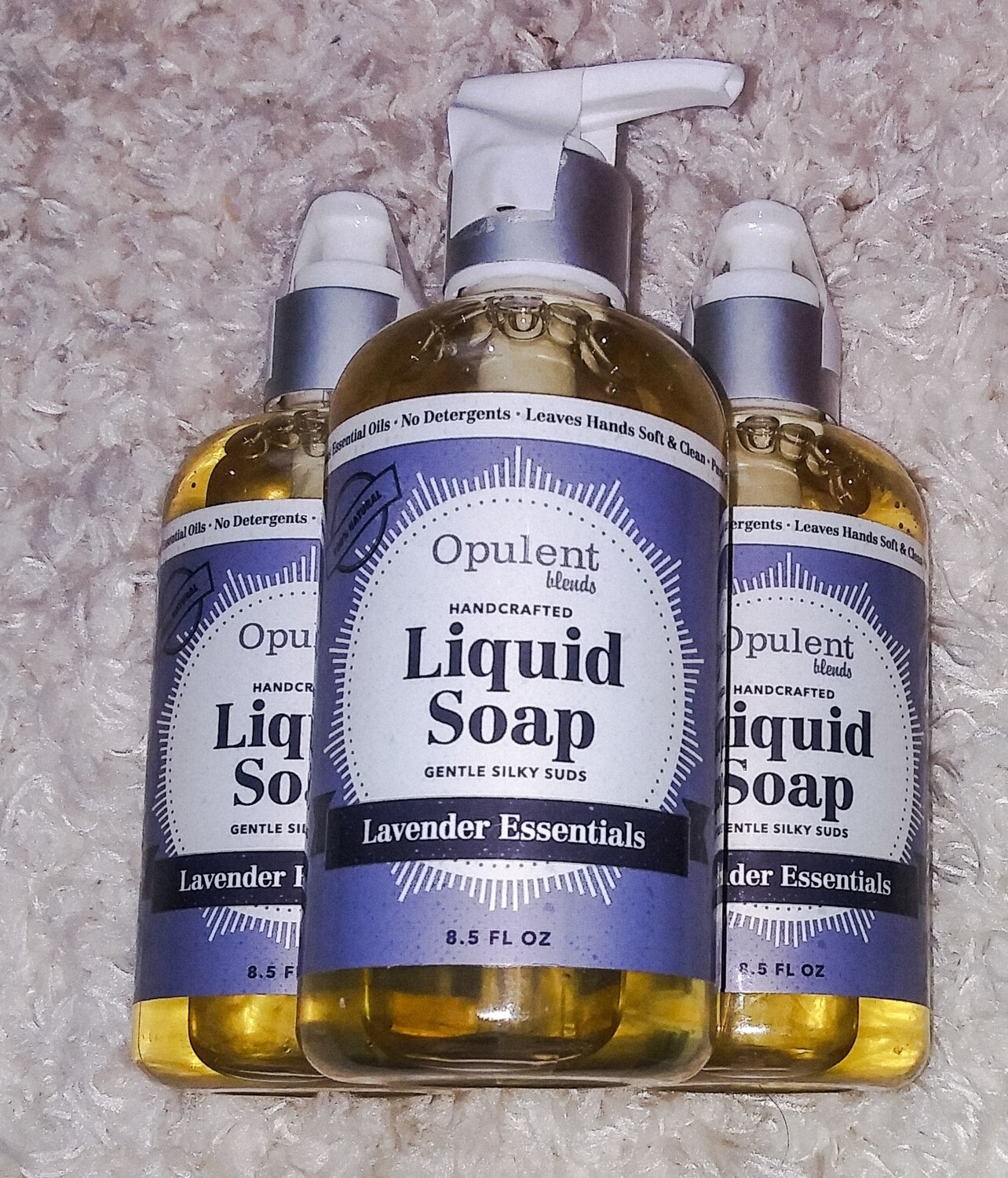 All natural liquid hand soaps