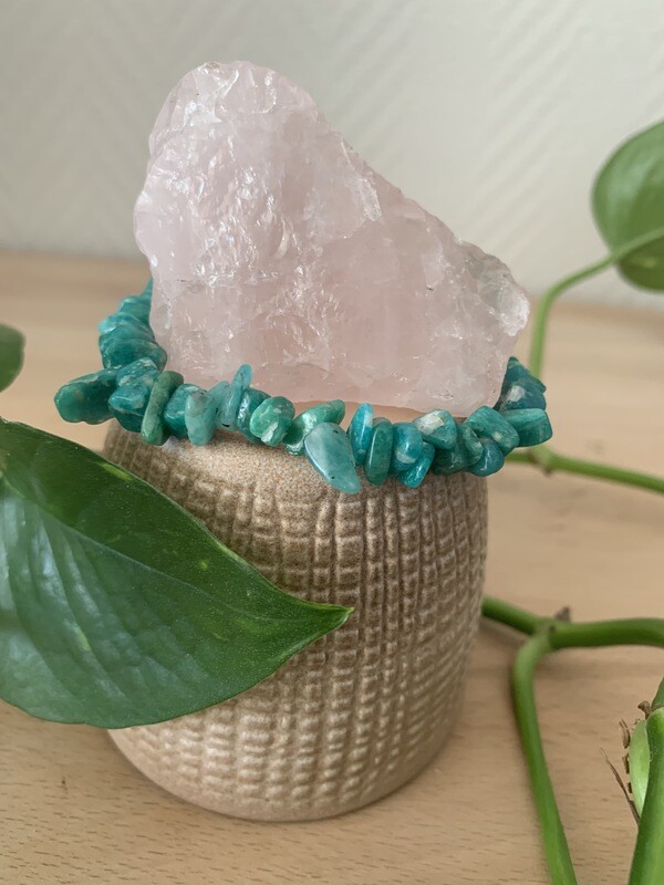 Bracelet en perles amazonite