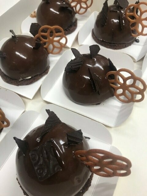 Dôme chocolat clémentines