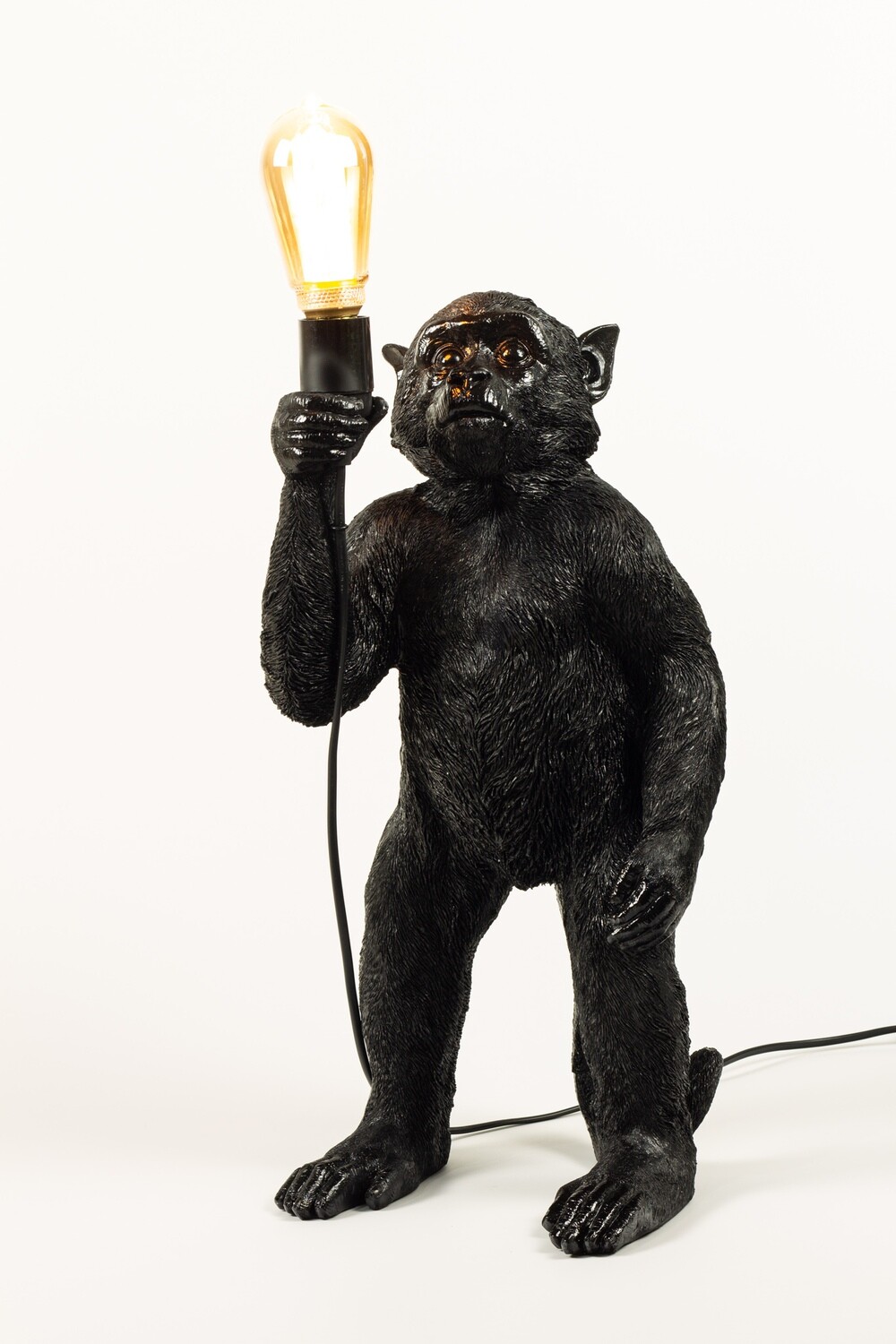 Standing gorilla 2024 table lamp