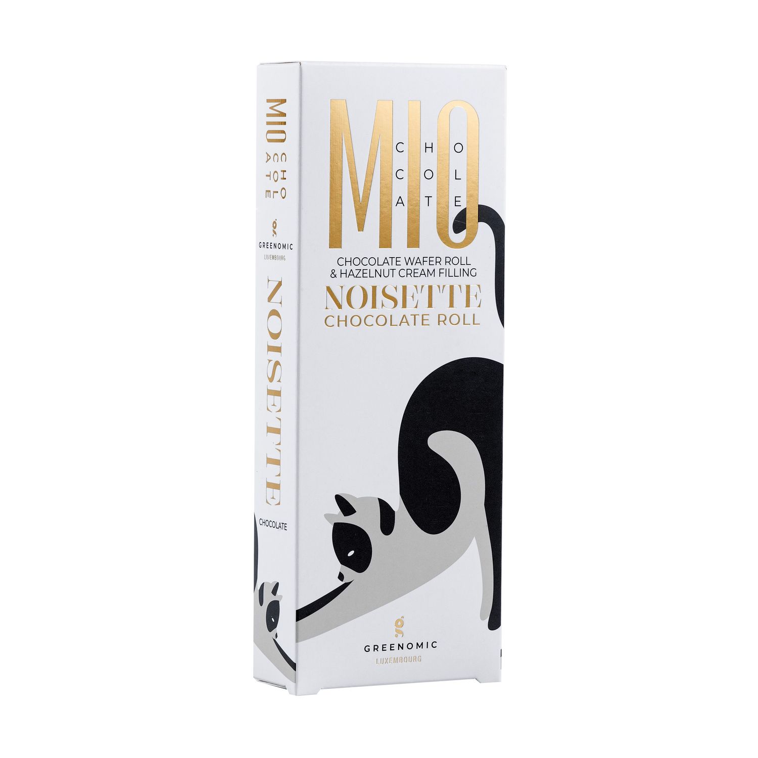 MIO Chocolate Hazelnut Wafer Roll 120g