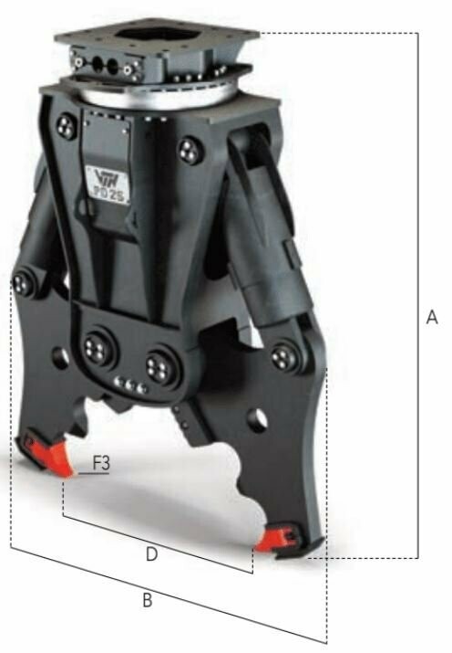 VTN PD80 EXCAVATOR 155,000<>220,000 lbs PRIMARY DEMOLITION SHEAR