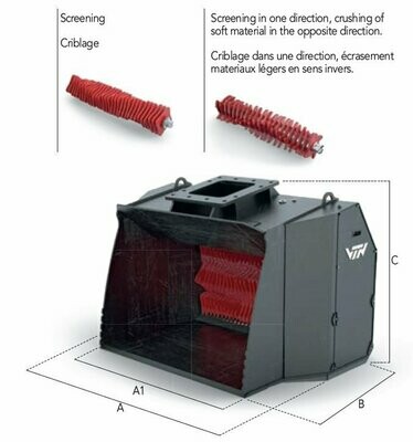 DSG SCREENING BUCKET FOR EXCAVATORS