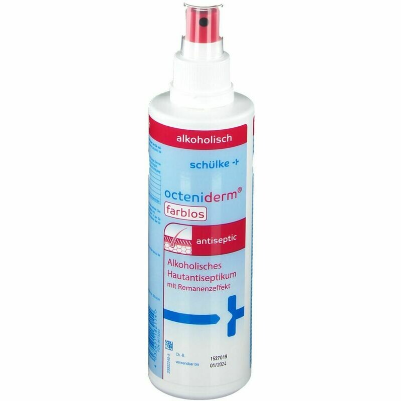 Octeniderm, farblos, 250 ml
* Sprechstundenbedarf *
