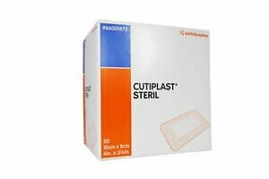 Cutiplast steril, 10 x 8 cm, 50 Stück
* Sprechstundenbedarf *