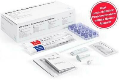 Roche SARS-CoV-2 Rapid Antigen Test Nasal - VE 25 Stück im Karton