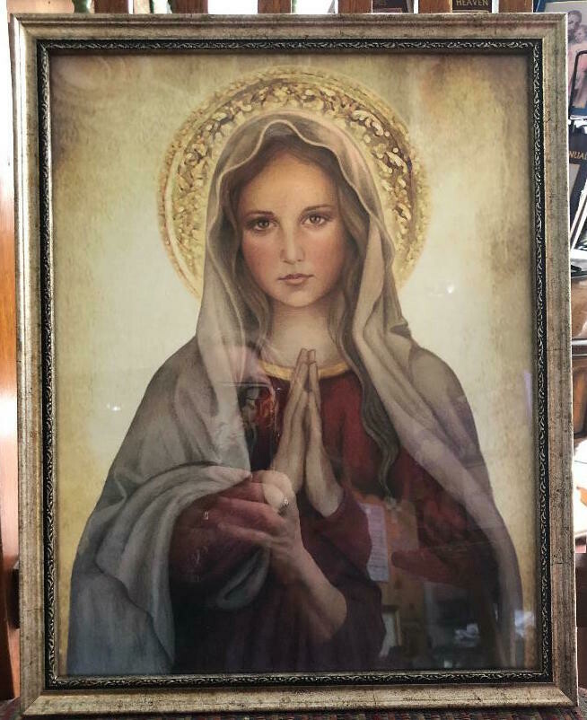 Mary Mother of God Framed Picture