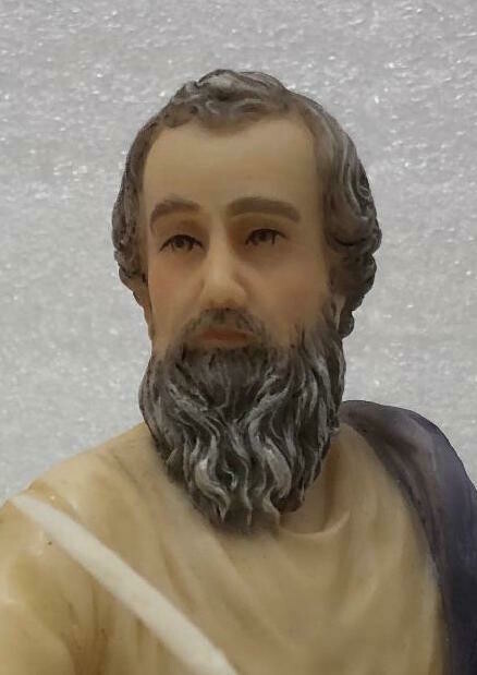 St. Matthew 8&quot; Statue by Goldscheider