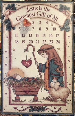 Magnetic Advent Calendar Countdown