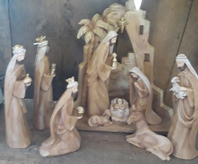 Eight Piece Nativity Set
