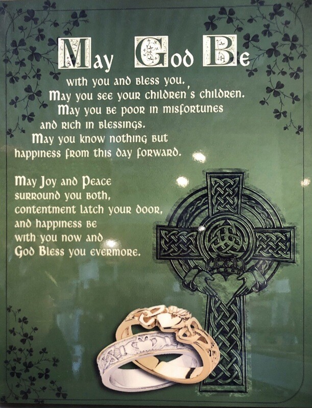 Irish Blessing Wall Plaque