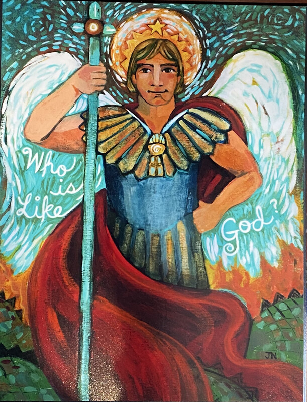 St. Michael Plaque