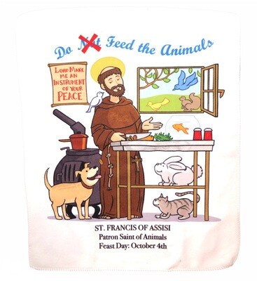St. Francis Of Assisi Microfiber Towel